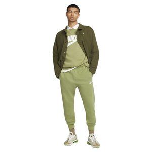 Nike NSW Club Fleece Sweatsuit Tracksuit Size 2XL Matching Olive Green NWT